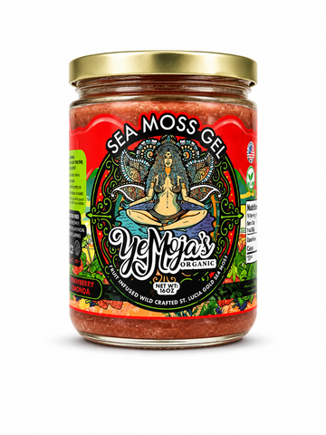 Organic Strawberry Ashwagandha Sea Moss Gel
